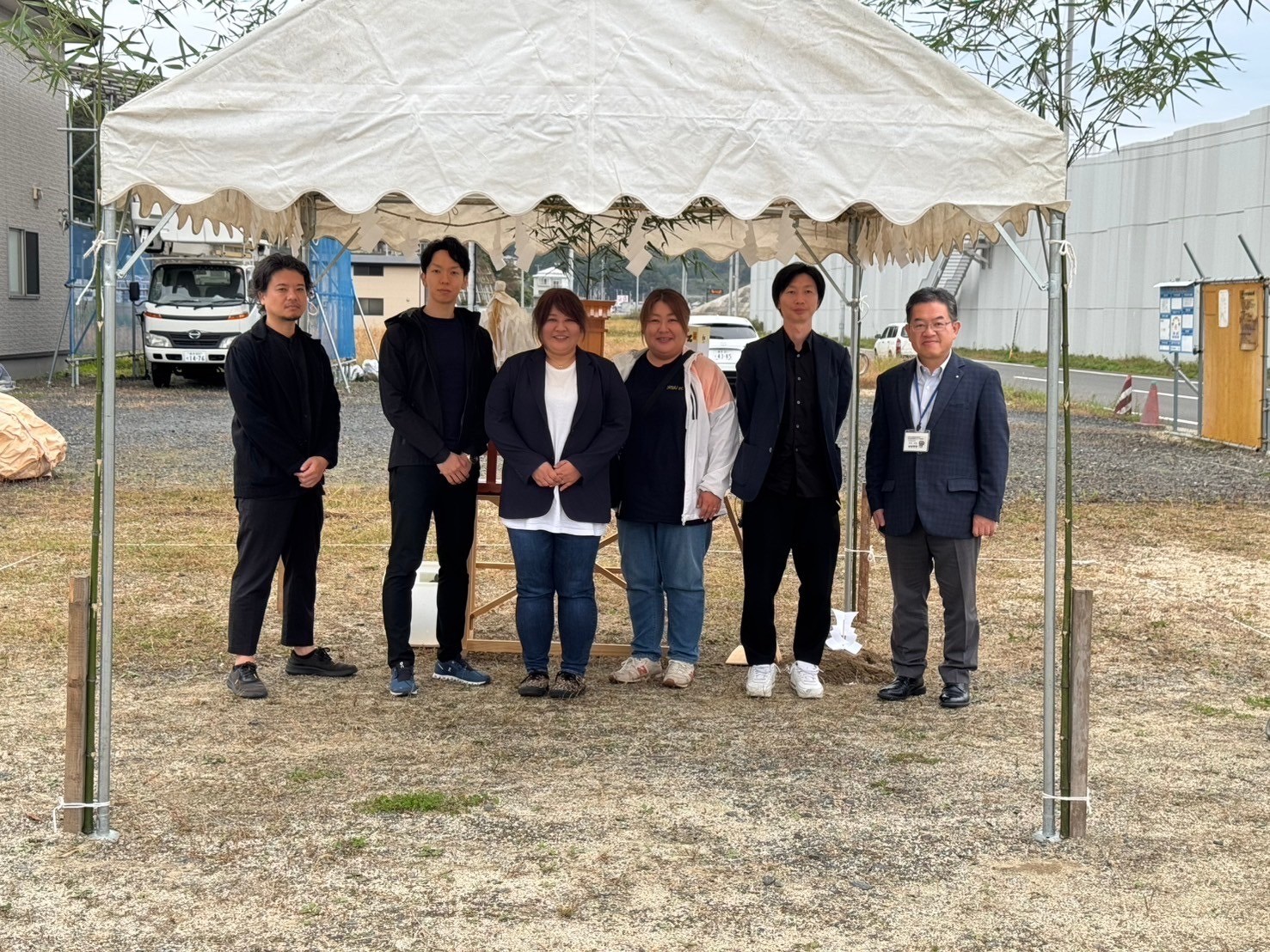 リタ二ティハウスの地鎮祭が執り行われました