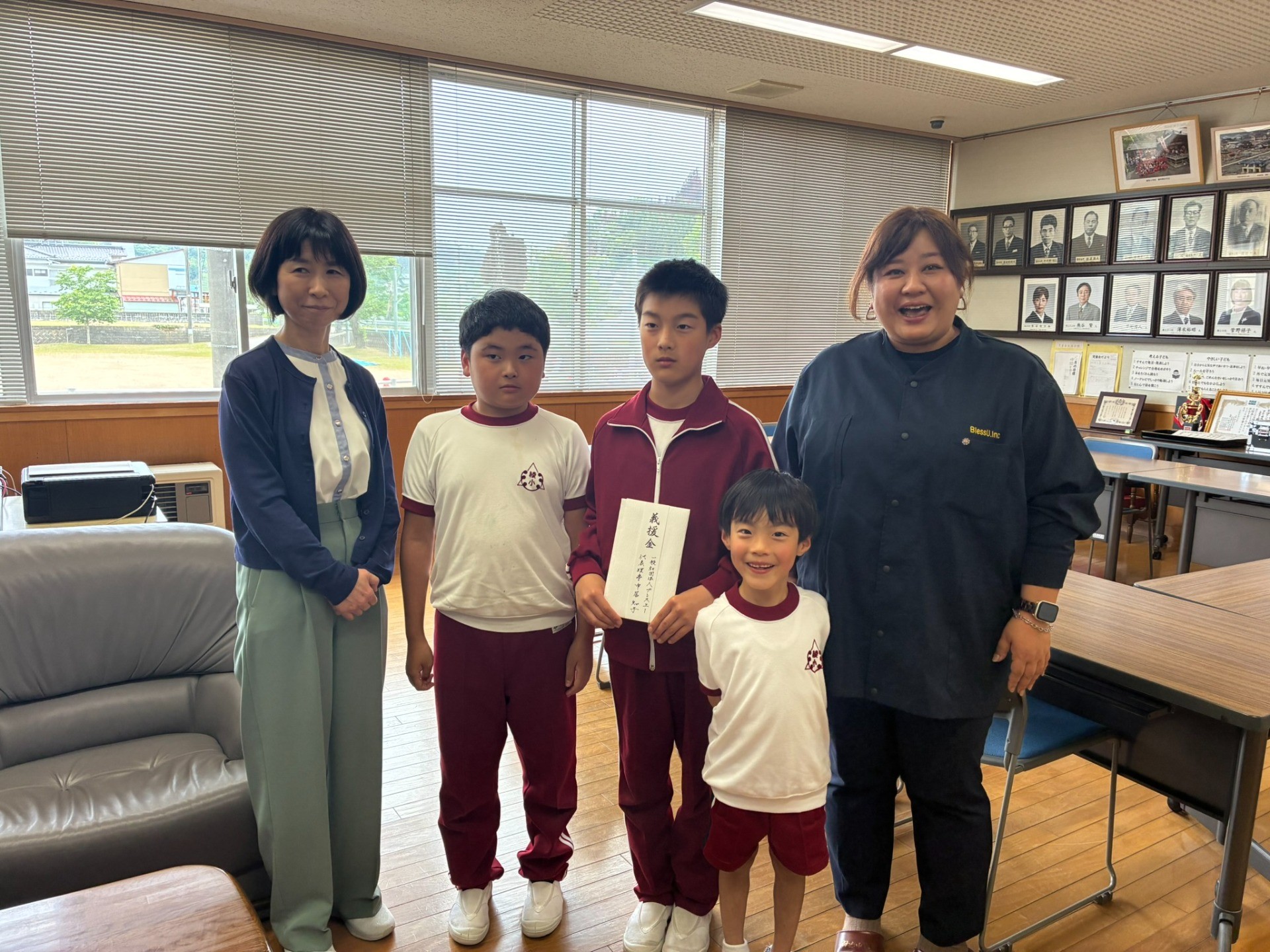 大船渡市立綾里小学校へ