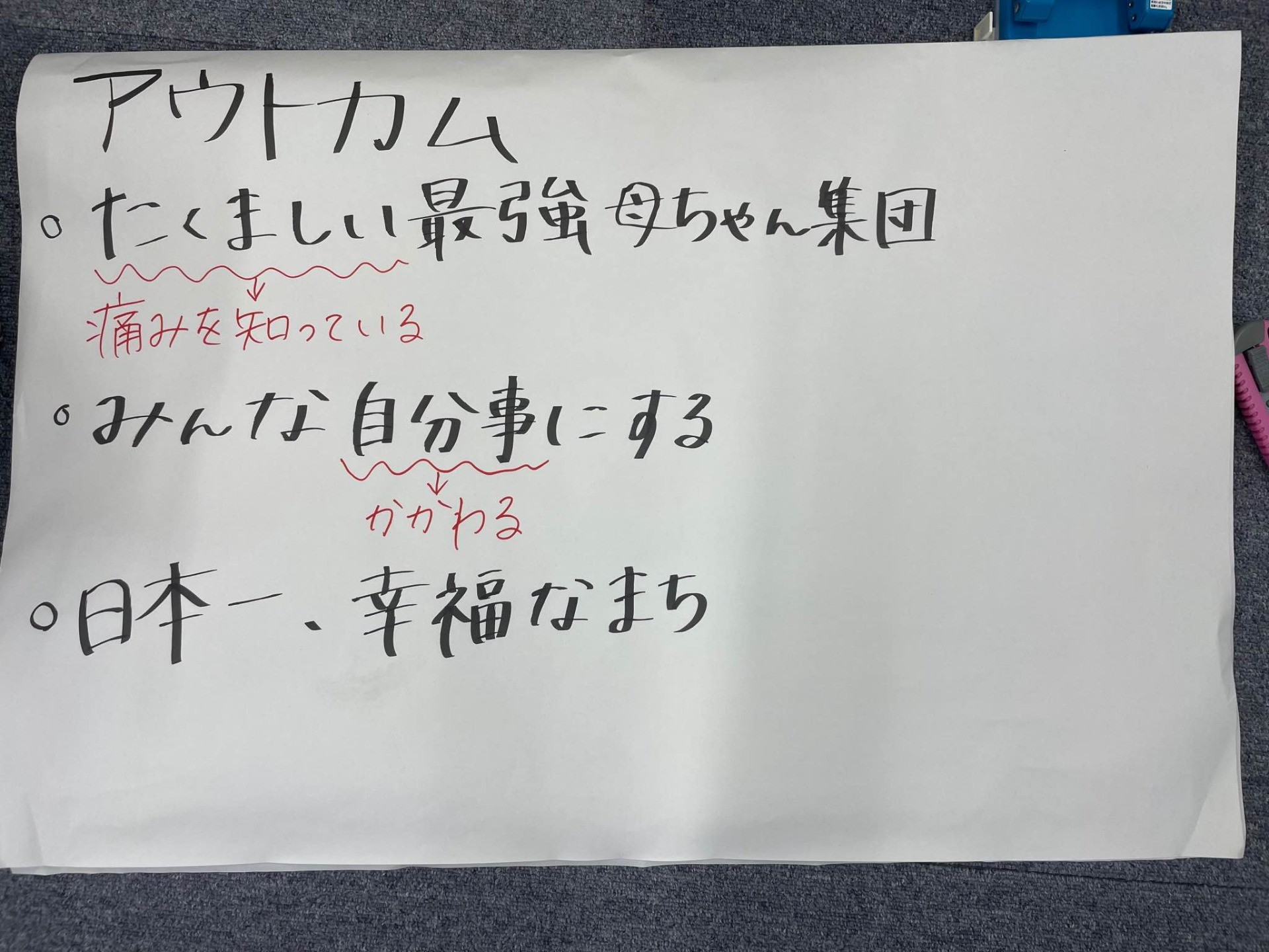 共生地域創造財団と研修会を行いました！